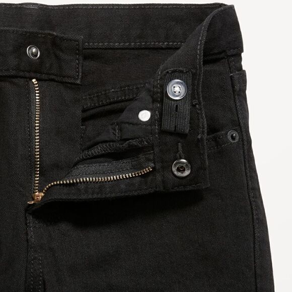 Old Navy New With Tag Built-In Flex Black Skinny Boy Jeans With Adjustable Waist - Picture 2 of 11